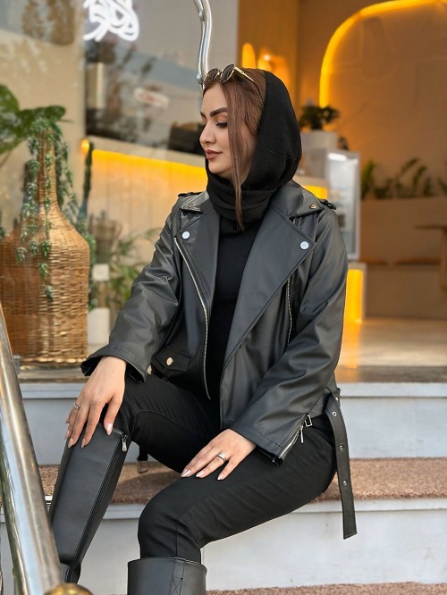 کت چرم استر دار